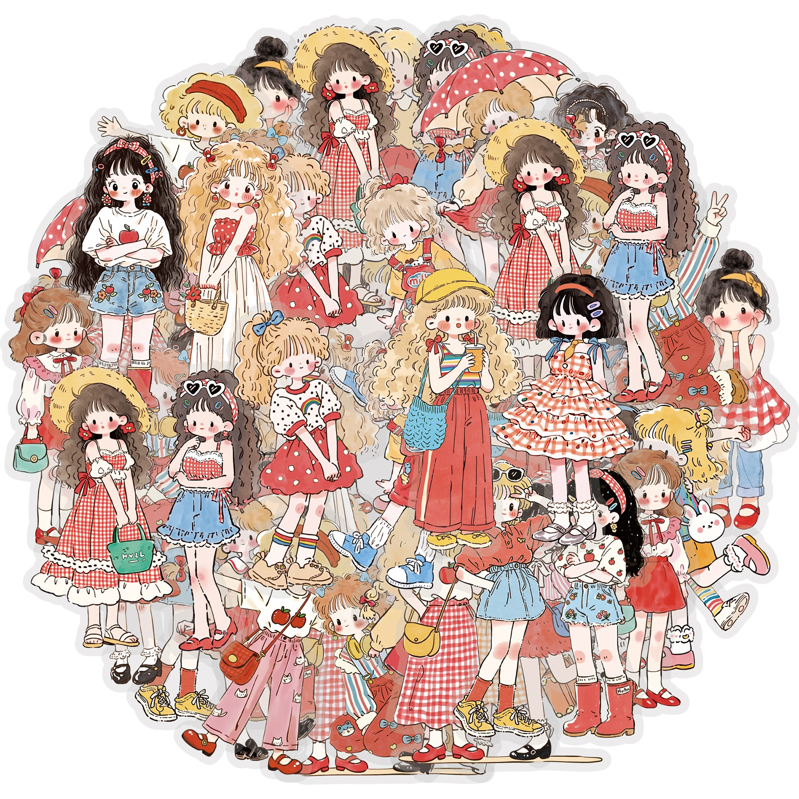 Japanese Lifestyle Gifts - Etori Life Japanese-Style Red Checkered Sweet