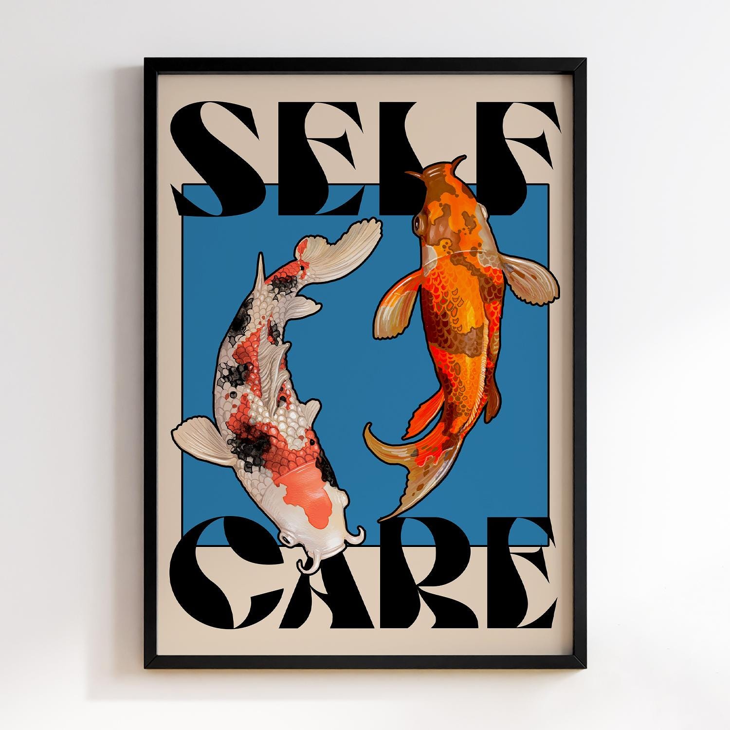 Japanese Red Koi Fish Canvas P - огляд і ціна Japanese Lifestyle Gifts