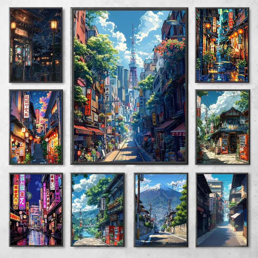 Manga Style Japanese Street La - огляд і ціна Japanese Lifestyle Gifts