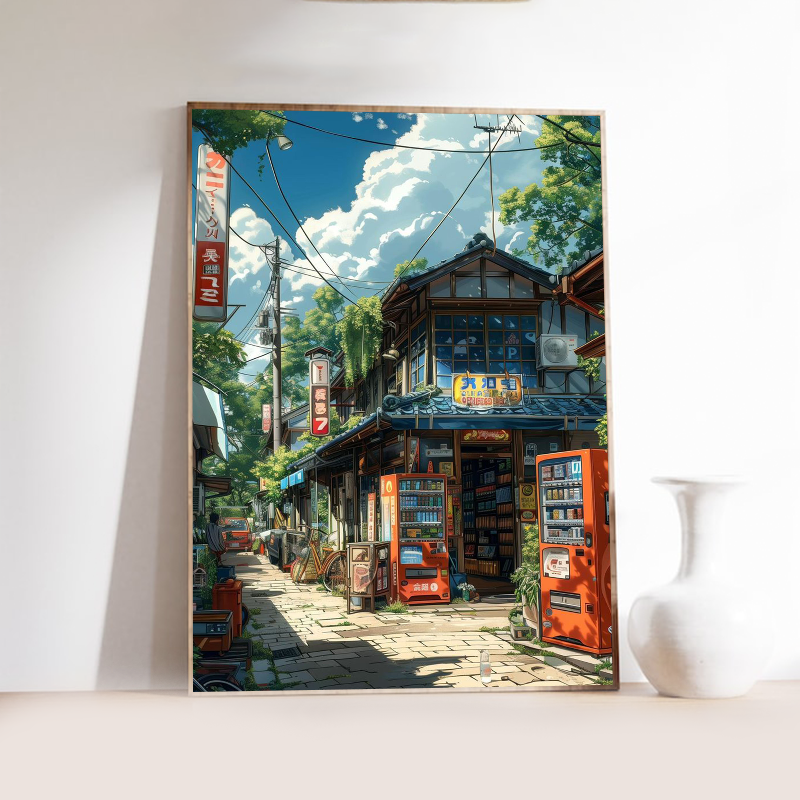 Manga Style Japanese Street La - огляд і ціна Japanese Lifestyle Gifts